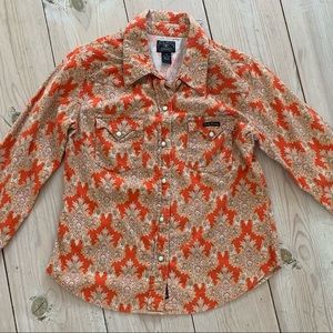Bright Velvet Corduroy Paisley From Lucky Brand